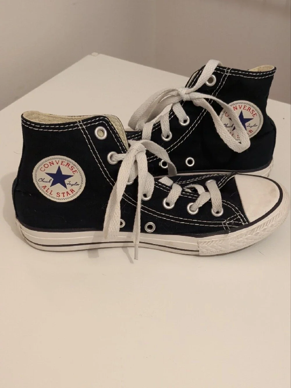 Black Converse High-Top Sneakers